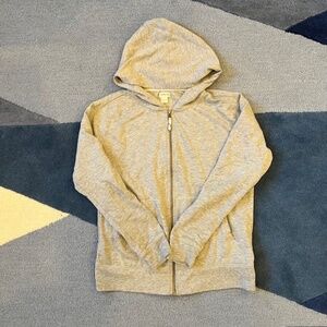 J Crew Factory Boys Gray Hoodie